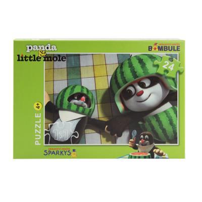 Puzzle Krtek a Panda