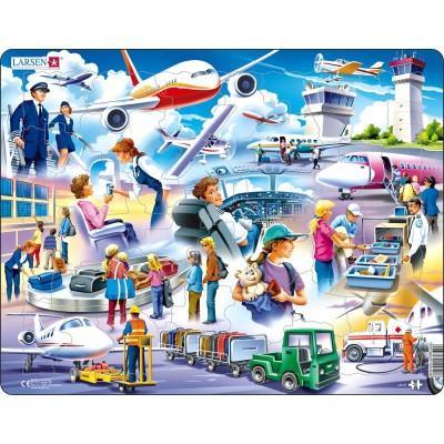 Puzzle Letiště 42 dílků