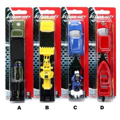 REALTOY Action City - Auto s přívěsem -  4 druhy
