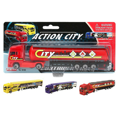 REALTOY Action City - Tahač s návěsem - 3 druhy
