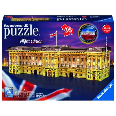 Ravensburger Buckinghamský palác Noční edice 216 dílků