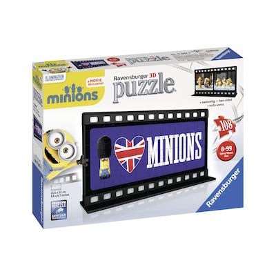 Ravensburger Mimoňové Filmová páska 108 dílků britská