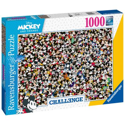 Ravensburger - Puzzle Challenge puzzle Disney a přátelé 1000 dílků