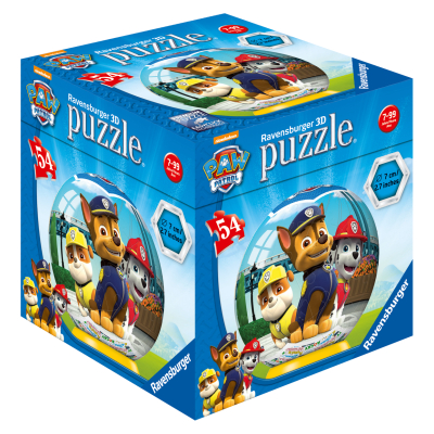 Ravensburger Tlapková Patrola - puzzle ball 3D