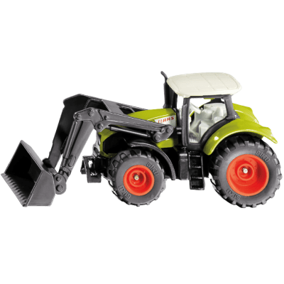 SIKU Blister - traktor Claas Axion s předním nakladačem