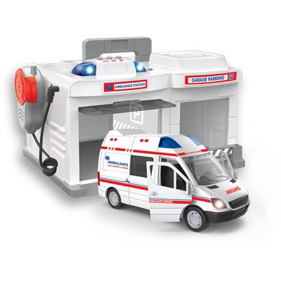 SPARKYS - Kufřík garáž Ambulance 1:32