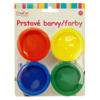 SPARKYS - Prstové barvy 4 barvy