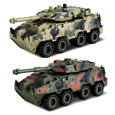 SPARKYS - RC Tank 1:28 Tank 4WD LIGHT&MUSIC - 2 druhy