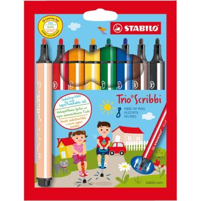STABILO Trio Scribbi 8 ks Pouzdro
