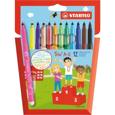 STABILO fix 12ks Trio A-Z