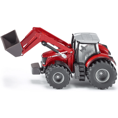 Siku Farmer - Traktor Massey Ferguson s předním nakladačem