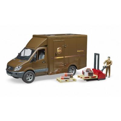 Siku Super - UPS doručovací auto Mercedes-Benz Sprinter 1:50