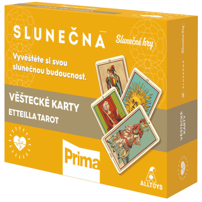 Slunečná - Luxusní věštecké karty