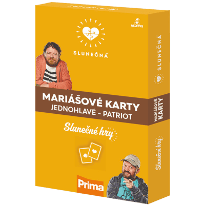 Slunečná - Mariášové karty jednohlavé