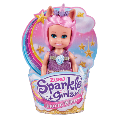 Sparkle Girlz - Víla jednorožec malá v kornoutku