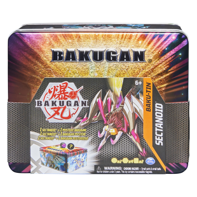 Spin Master - Bakugan Plechový Box S Exkluzivním Bakuganem S4