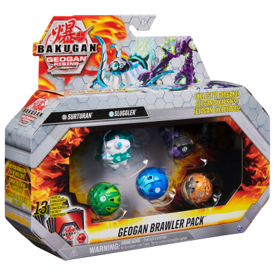 Spin Master Bakugan - SADA 2KS GEOGAN + 3KS Bakugan - S3