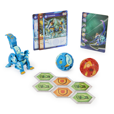 Spin Master - Bakugan Startovací Sada 3 Ks S4 Solid