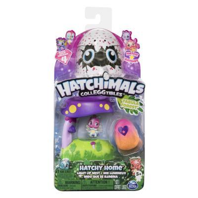 Spin Master Hatchimals - Svítící hrací sada lesní hnízdo