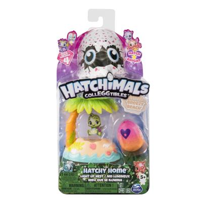 Spin Master Hatchimals - Svítící hrací sada plážové hnízdo