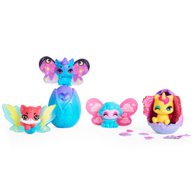 Spin Master Hatchimals - zvířátka s křídly 4ks S9