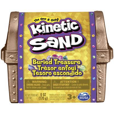 Spin Master Kinetic sand truhla s pokladem