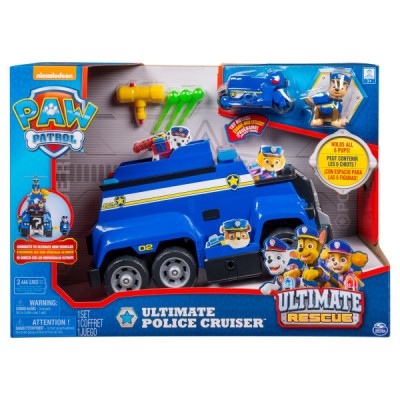 Spin Master Paw Patrol - Velký policejní vůz s efekty a motorkou - Tlapková patrola