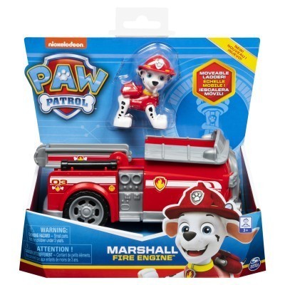 Spin Master Paw Patrol - Základní vozidla Marshall - Tlapková patrola