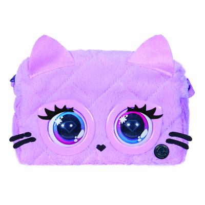 Spin Master Purse Pets interaktivní kabelka plyšová kočka