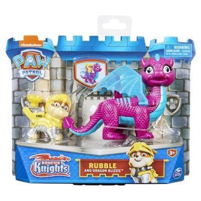 Spin Master - Tlapková patrola Rytíři figurky s drakem Rubble