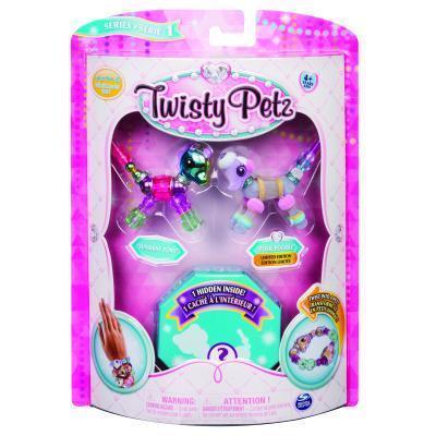 Spin Master Twisty Petz zvířátka/náramky trojbalení - více druhů