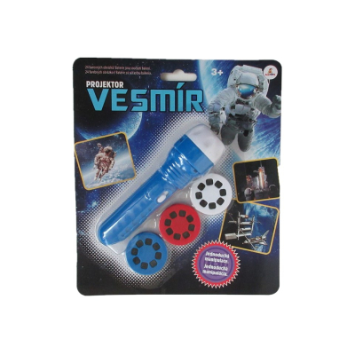Svítilna s projektorem - Vesmír