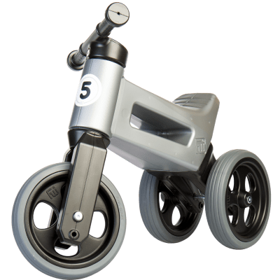 TEDDIES - Odrážedlo FUNNY WHEELS Rider Sport 2v1 šedé