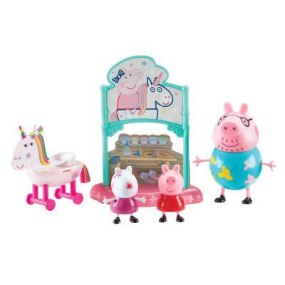 TM Toys - Prasátko Pig sada Jednorožec - 3 figurky a doplňky