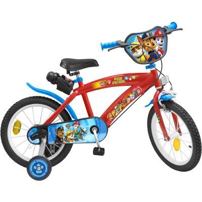 Toimsa Dětské kolo Tlapková patrola modro/červené 16"