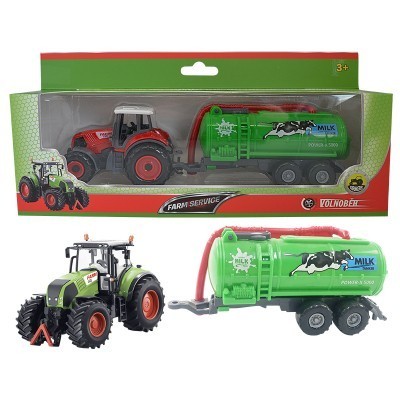 Traktor s přívěsem 1:50