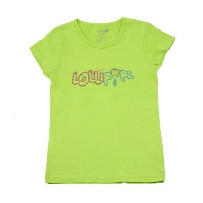 Tričko Lollipopz s kamínkovou aplikací zelené