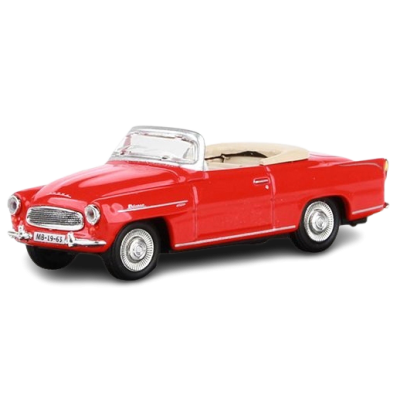 ABREX - Škoda Felicia Roadster (1963) 1:72 - Červená Světlá
