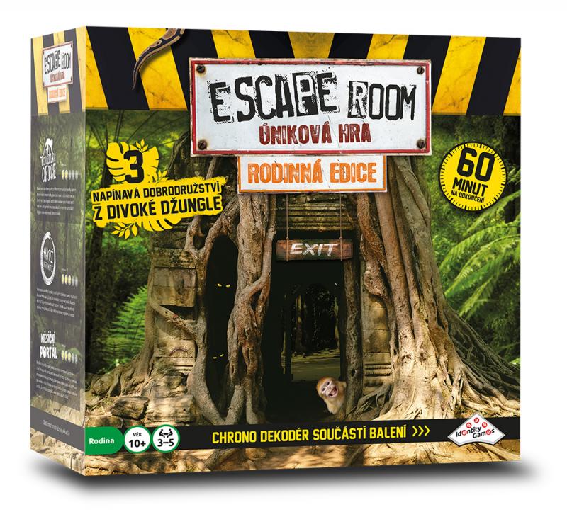 ADC Blackfire CZ ESCAPE ROOM: Úniková hra - Rodinná edice - 3 scénáře