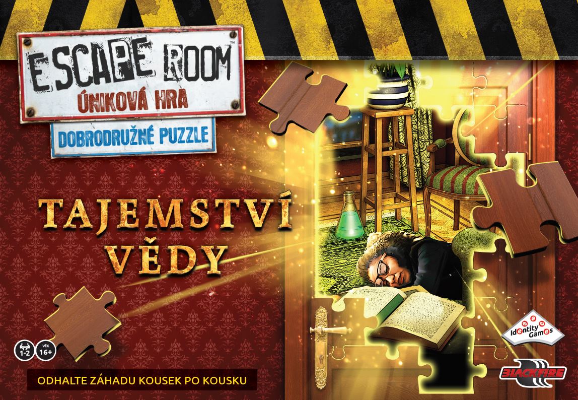 ADC Blackfire CZ Escape Room: Tajemství vědy (Dobrodružné puzzle)