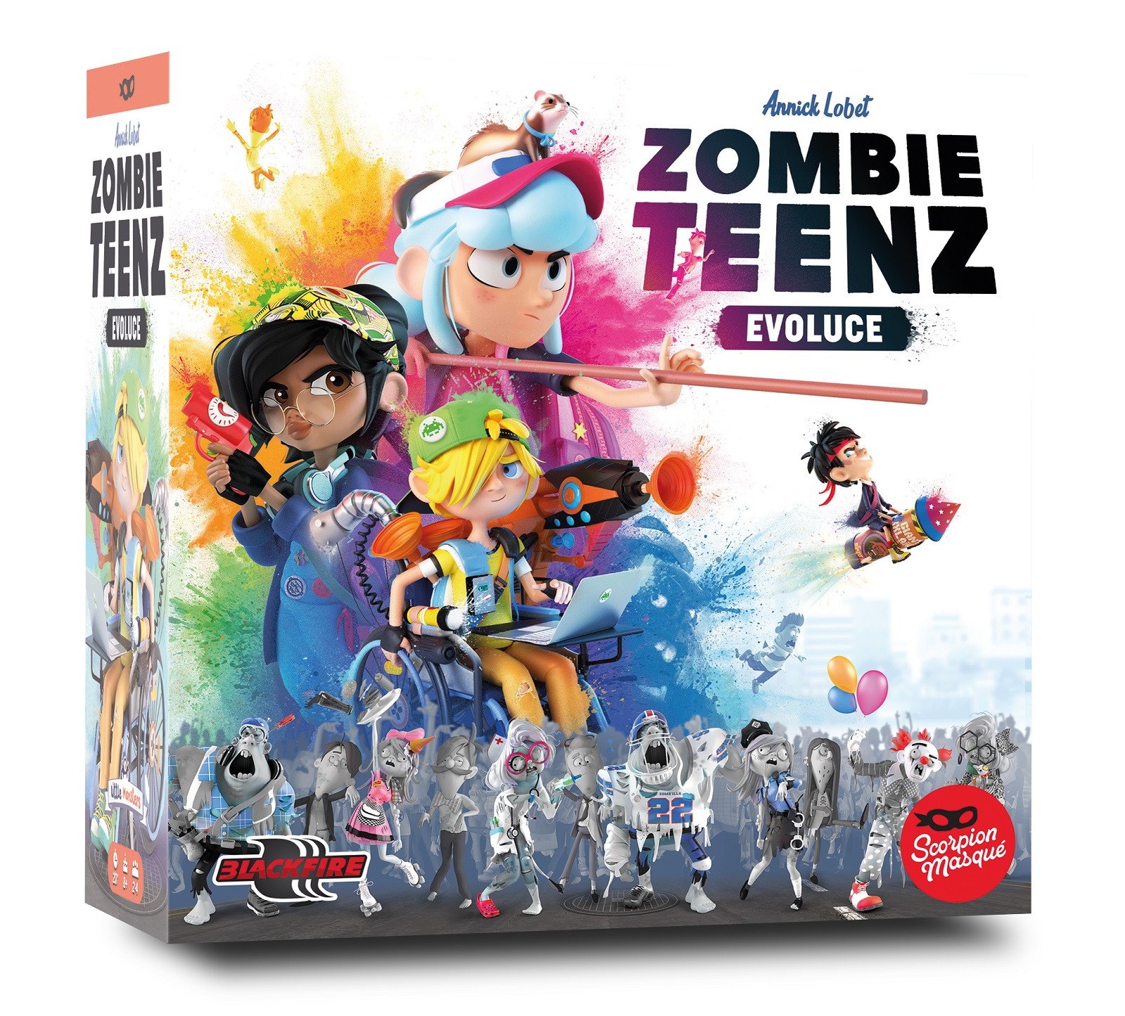 ADC Blackfire CZ Zombie Teenz: Evoluce