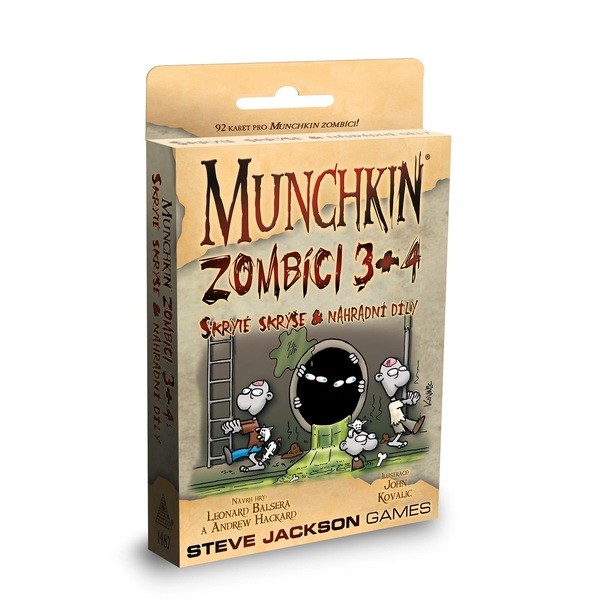 ADC Blackfire Munchkin - Zombíci 3+4