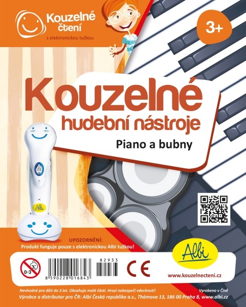 Albi Kouzelné hudební nástroje - Piano a bubny