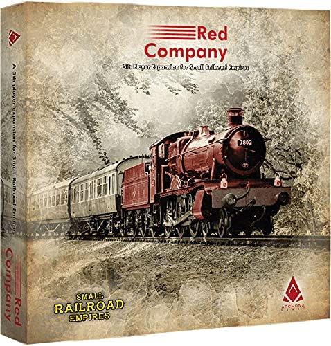 Archona Games Small Railroad Empires - Red Company