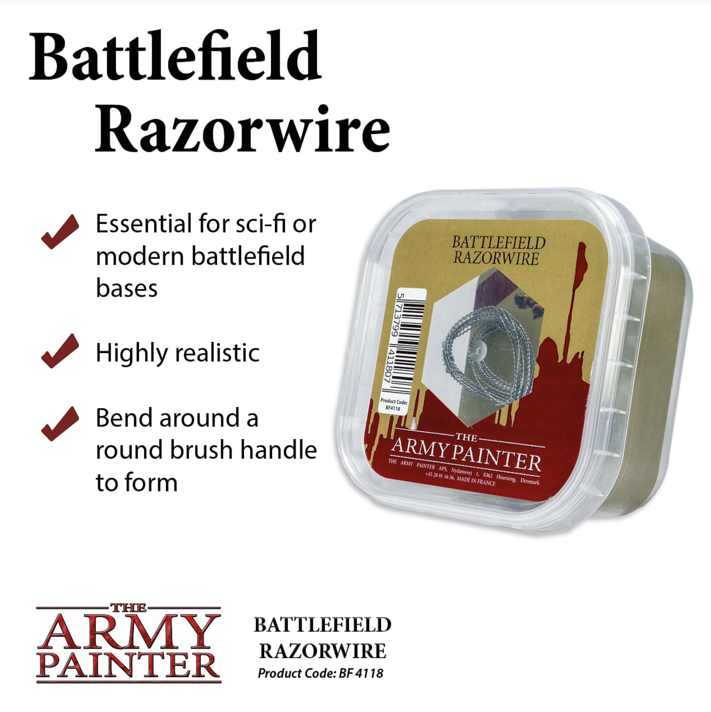 Army Painter: Battlefield Razorwire ostnatý drát