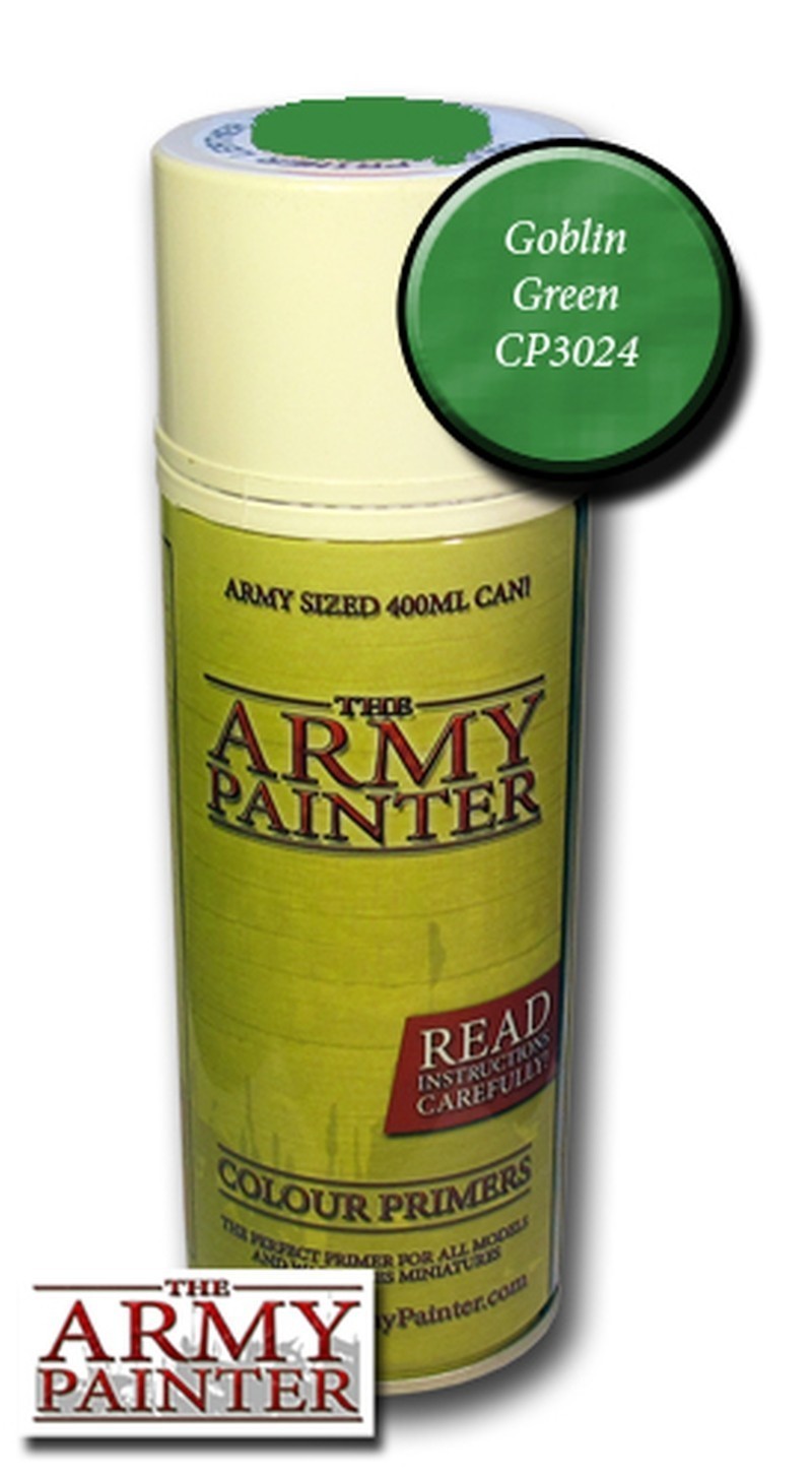 Army Painter - Color Primer - Goblin Green Spray 400ml