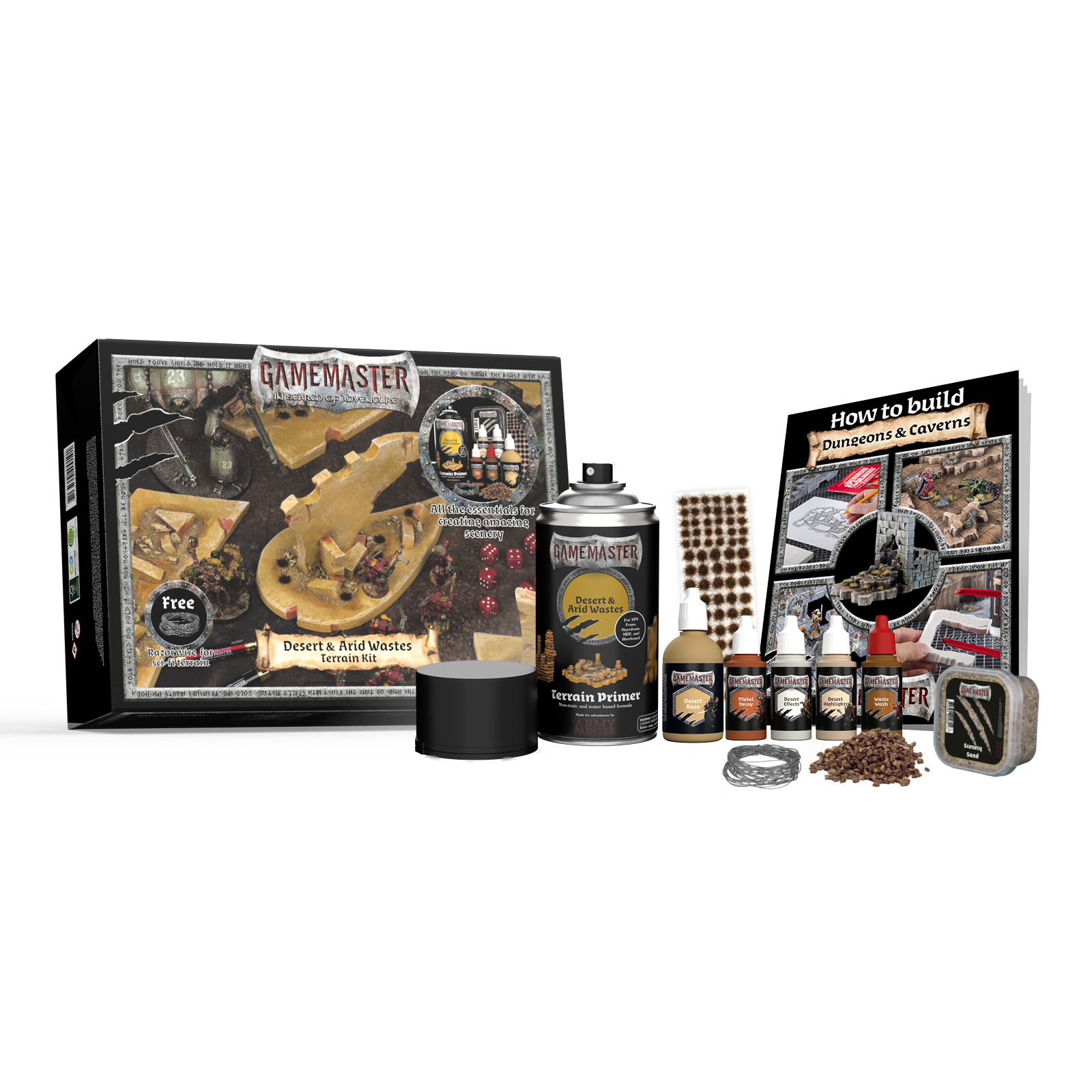 Army Painter Gamemaster: Desert & Arid Wastes Terrain Kit