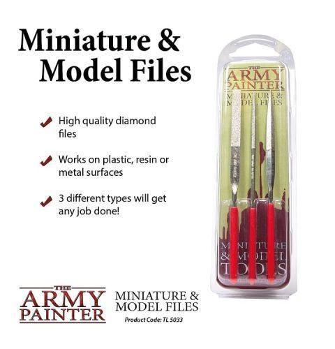 Army Painter - Miniature and Model Files (sada pilníků)