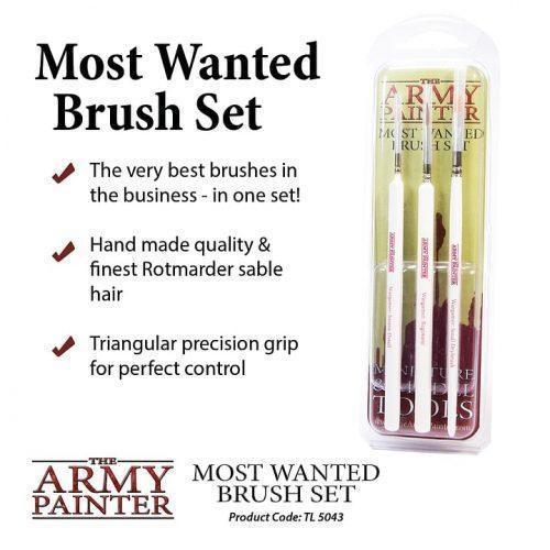 Army Painter: Most Wanted Brush Set