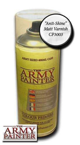 Army Painter - Varnish - Anti-Shine Matt Varnish Spray 400ml